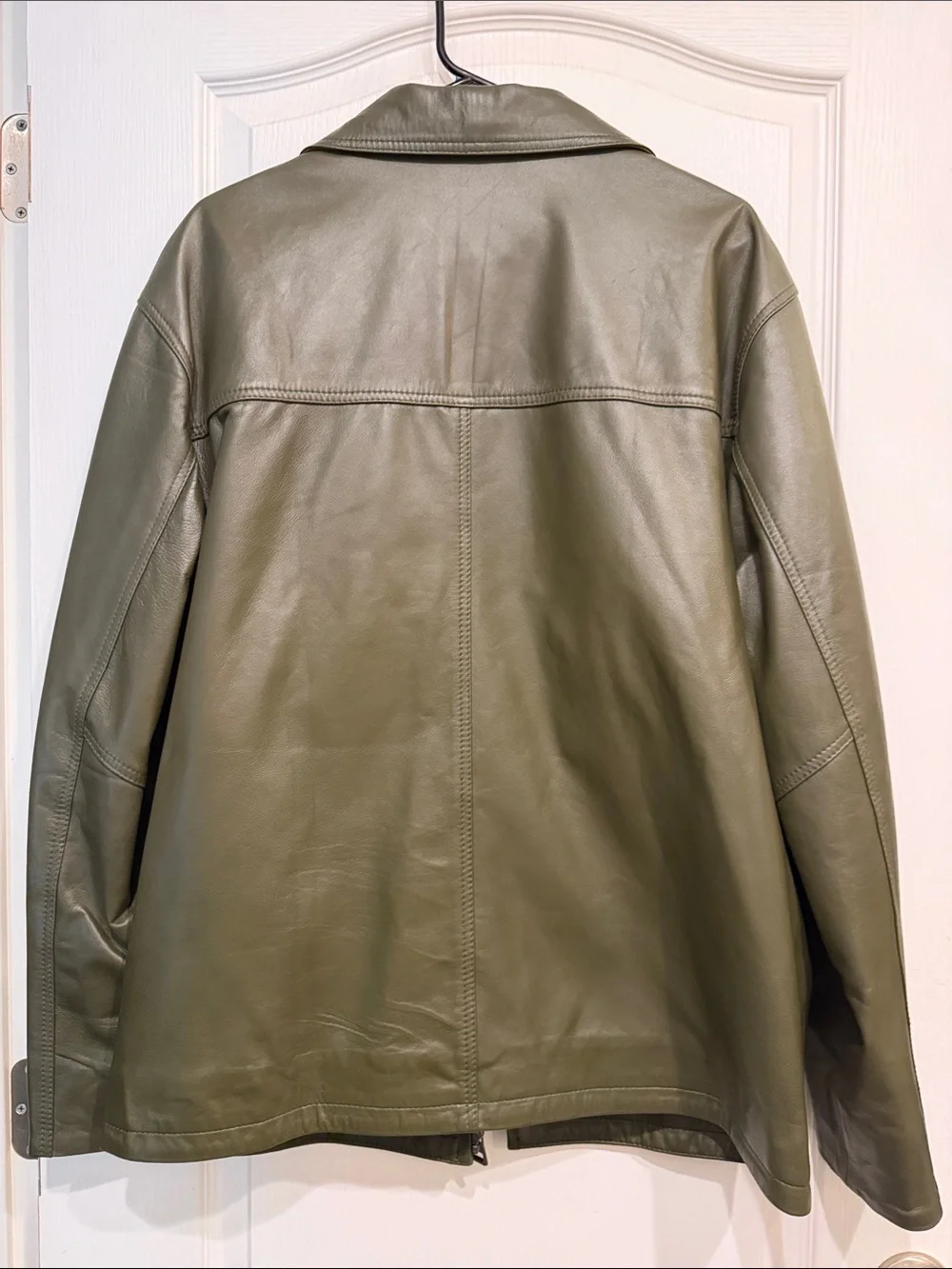 Felix Hardy olive leather